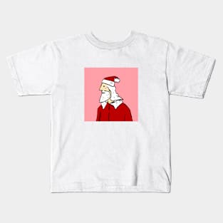 Lovely Santa Claus is here! ( maybe late but its okay ) Kids T-Shirt